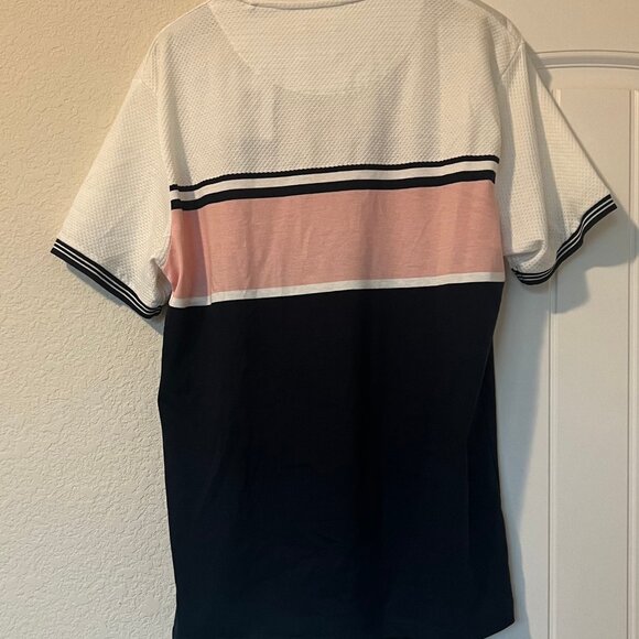 Mens Denim & Flower Knit T-Shirt Size XL NWT - Picture 2 of 5